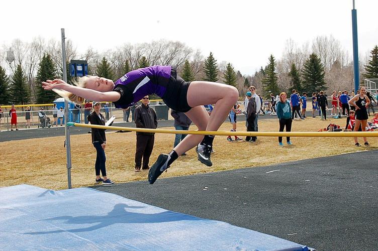 Sage Stimpson high jump