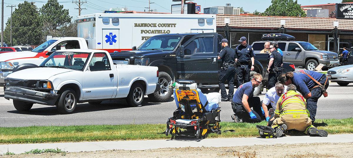 2 people injured in 4vehicle wreck at busy Pocatello intersection Local