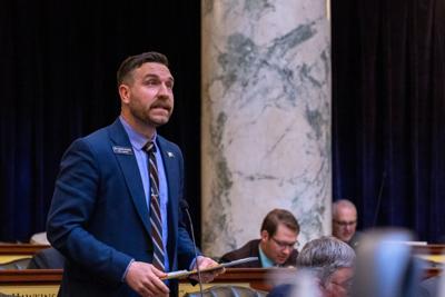 Jordan Redman on House floor