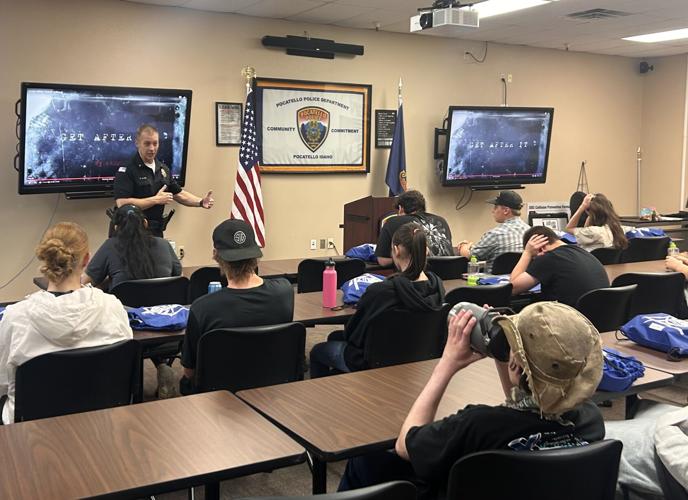 Chief Schei at the start of the leadership youth camp