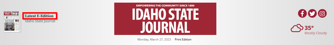 E-Edition How-to | Site | Idahostatejournal.com