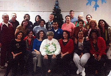 Adult School Teachers And Staff Enjoy Holiday Party 