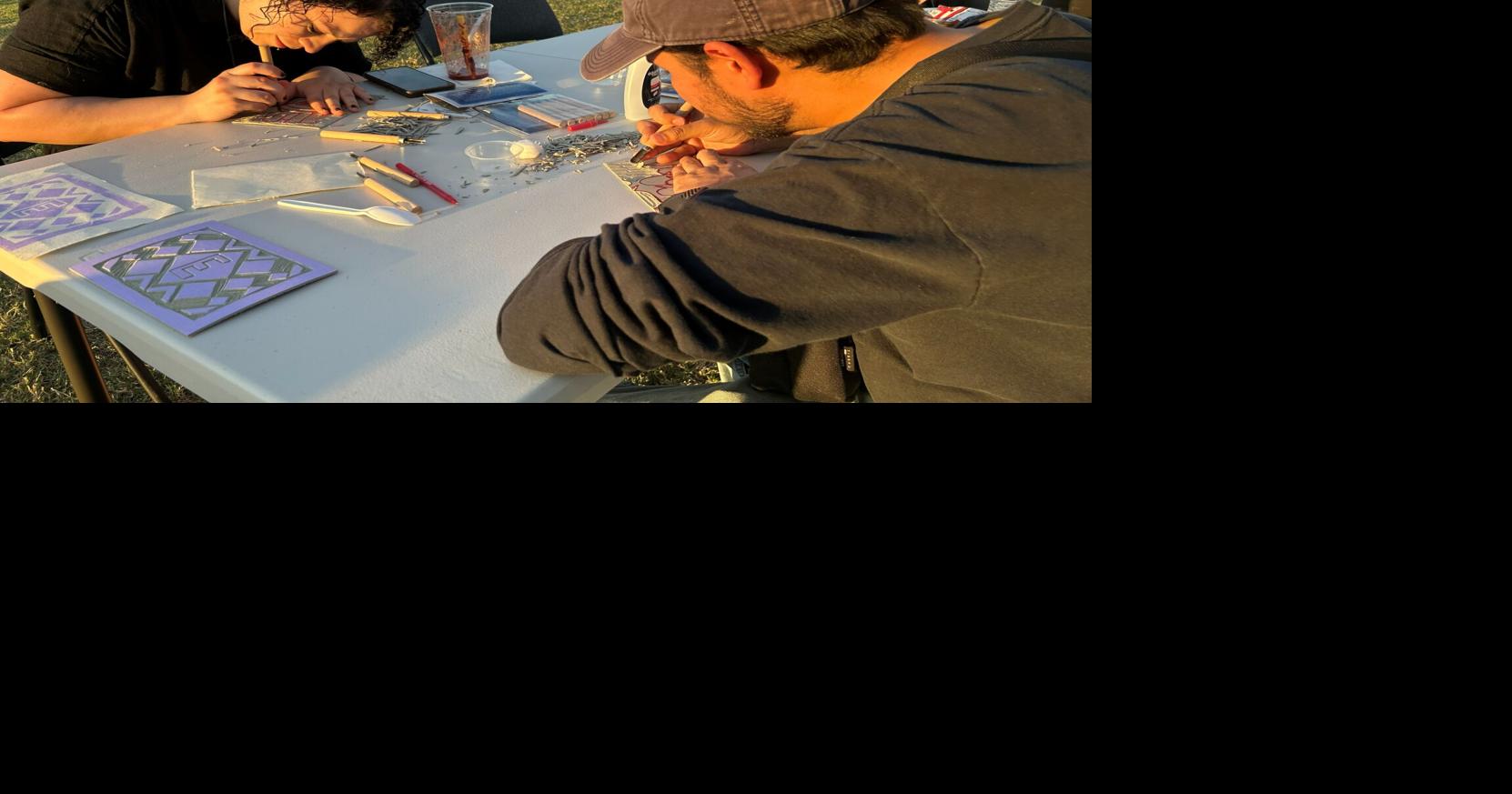 Community organizers make day vibrant by bringing art to Calipatria park