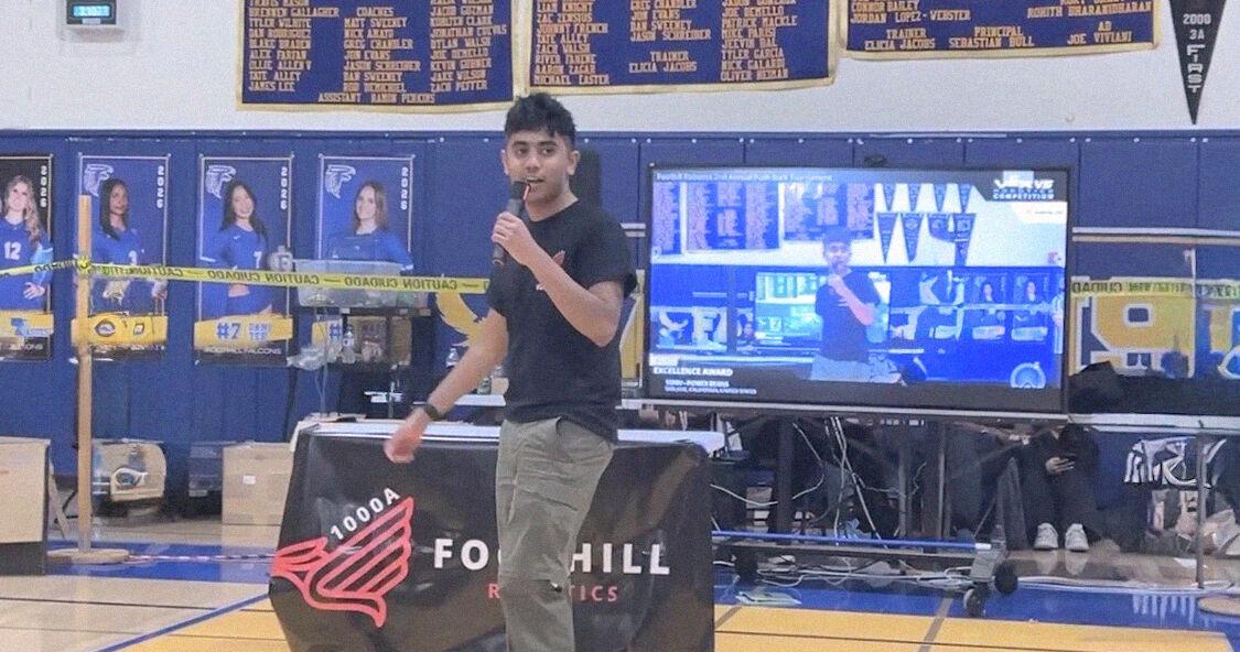 Foothill Senior Helps Rebuild Robotics Program, Wins International Titles, Inspires Leadership | Milestones