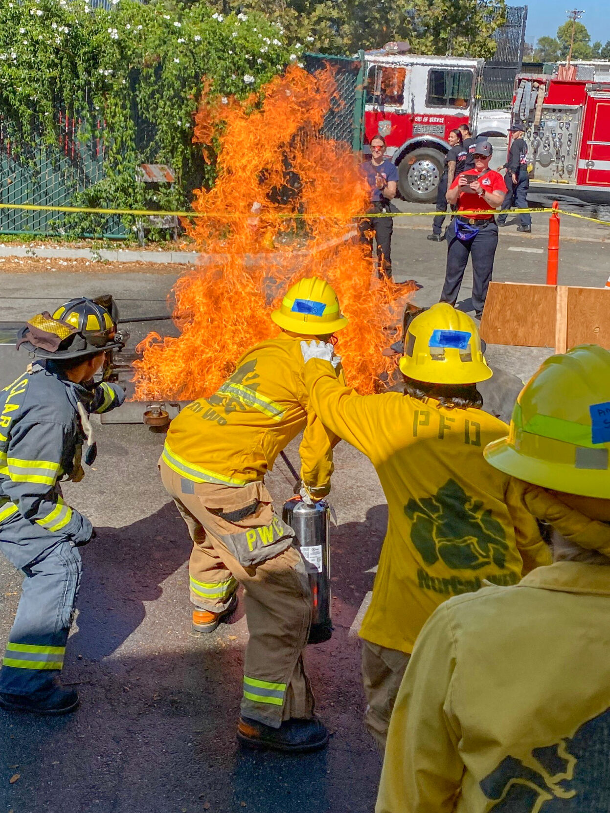 Firefighting Camp Las Positas College Firefighting Camp Focuses on Girls | Schools ...