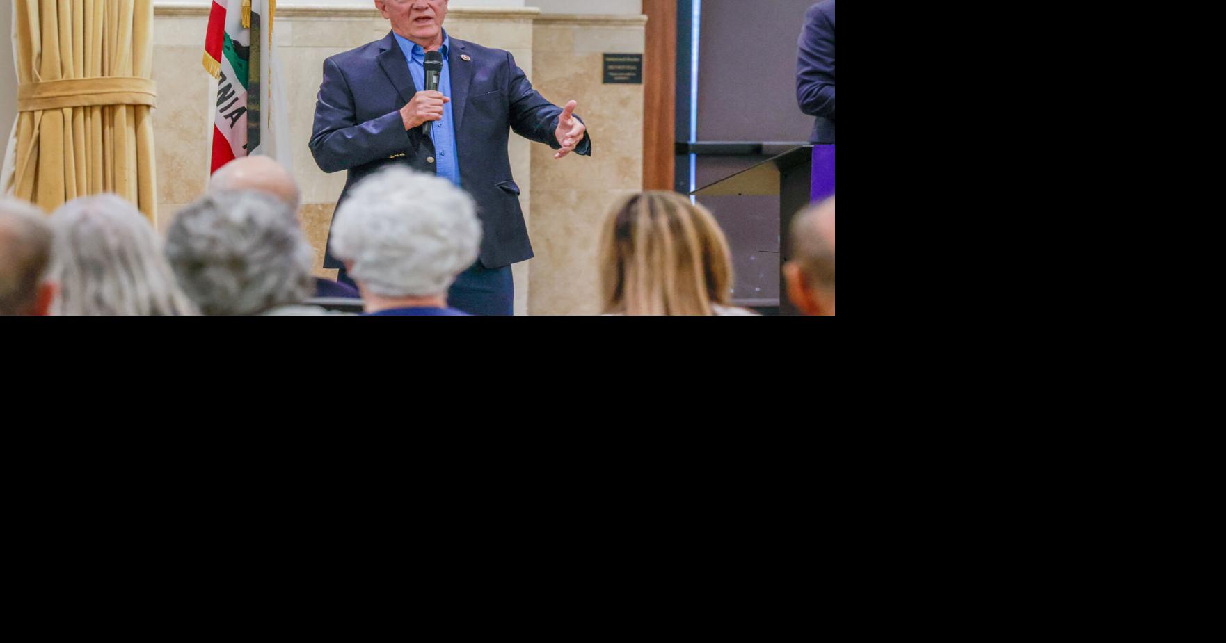 California Senator McNerney Speaks at Town Hall in Dublin