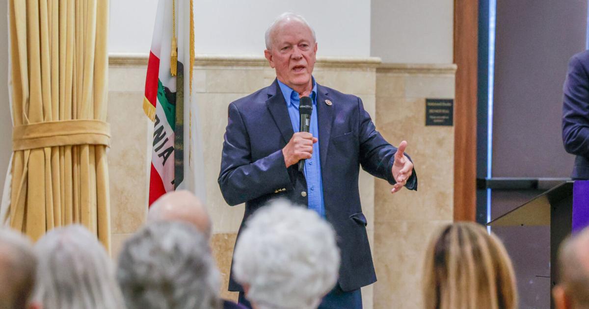 California Senator McNerney Speaks at Town Hall in Dublin