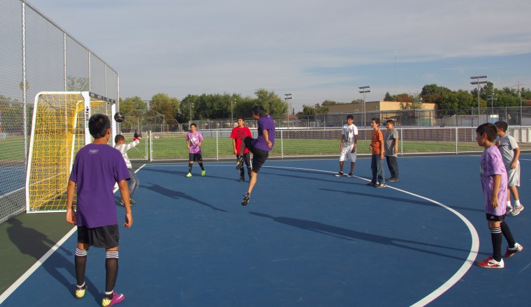 Junction Ave. K-8 Scores Big with New Futsal Court | Community News ...