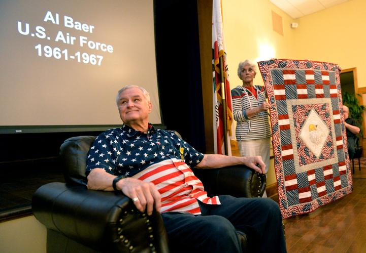 St. Mark UMC dedicates quilt to Tranquility Point Veterans Retreat, News
