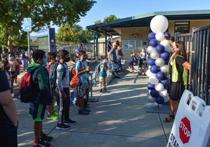 Pleasanton's Donlon Elementary School Students Back News