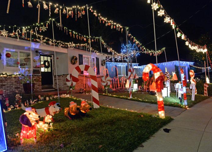 Candy Cane Lane in Pleasanton