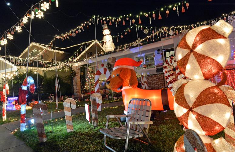 Candy Cane Lane in Pleasanton