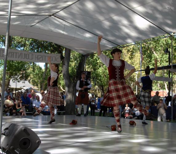 Scottish Games held in Pleasanton