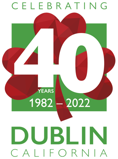 LOGO - City of Dublin 40th Anniversary Ruby