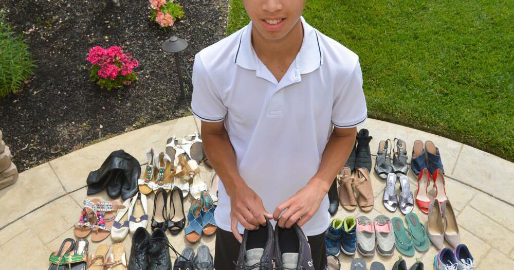 Pleasanton’s Christopher Lee Collects Shoes for Those in Need | Community News