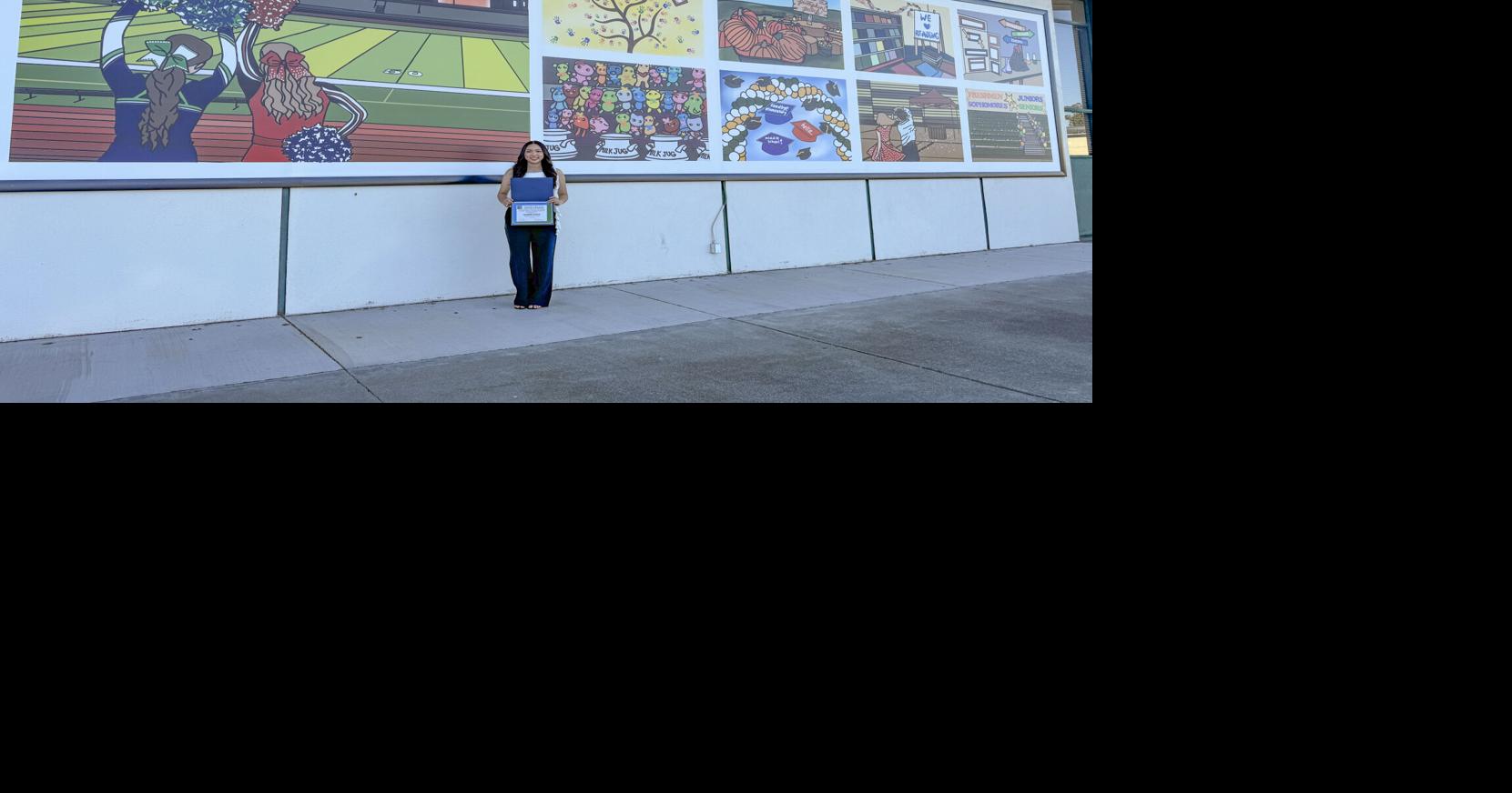 Emerald High Junior Transforms District Office with Art