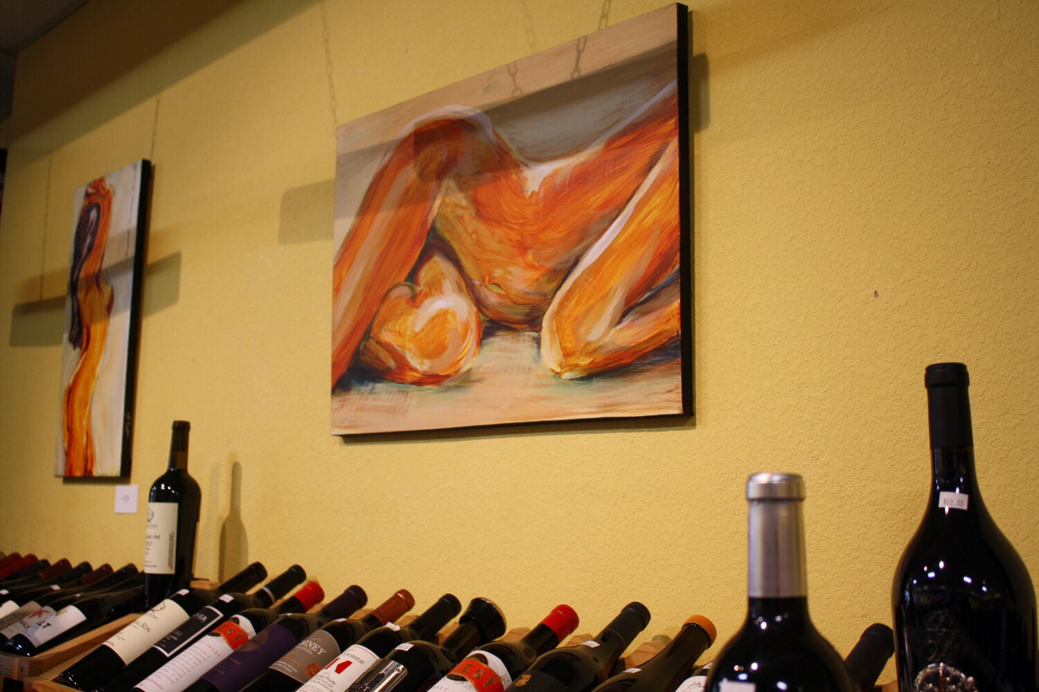 Gallery Space Brings Art and Wine Together