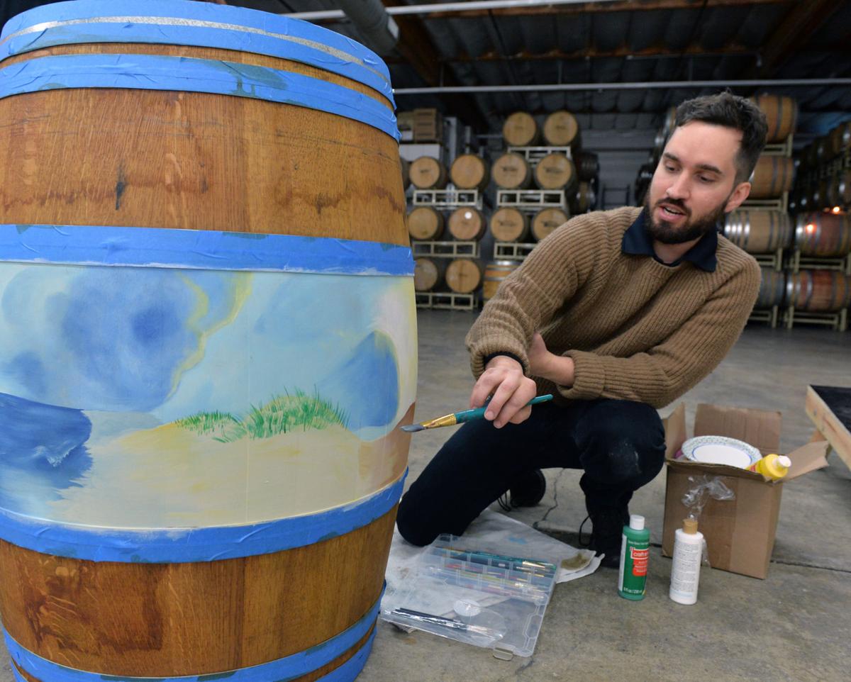 Painted Barrel Artists Part Ii More From The Painted Barrel Trail