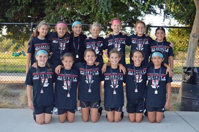 Fusion Soccer Club's U12 Girls Maroon