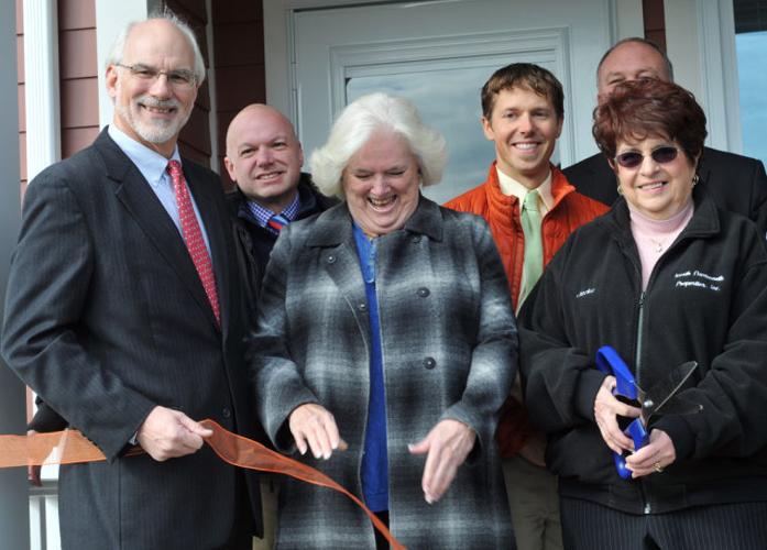 Officials cut ribbon at North Cove Landing North East