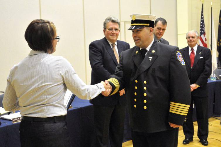 Brown sworn in as EG's new police chief | East Greenwich ...