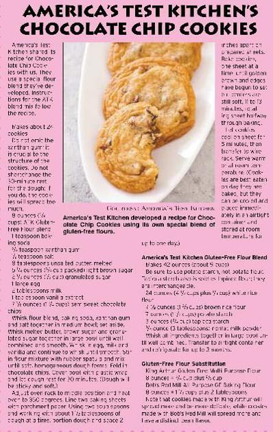 Recipe America S Test Kitchen S Chocolate Chip Cookies
