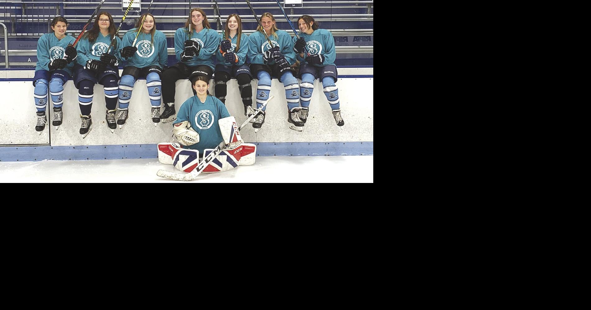Georgetown's 1st-Ever Women's Ice Hockey Team Hits the Rink