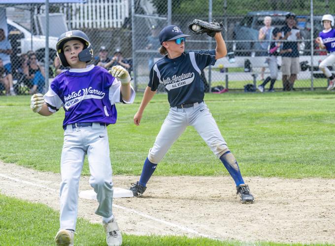 Softball players at local Little Leagues don pro league's team names,  jerseys