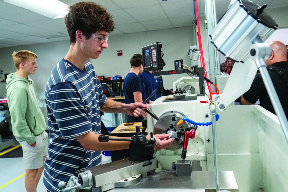 North Kingstown High School opens state-of-the-art machinist facility