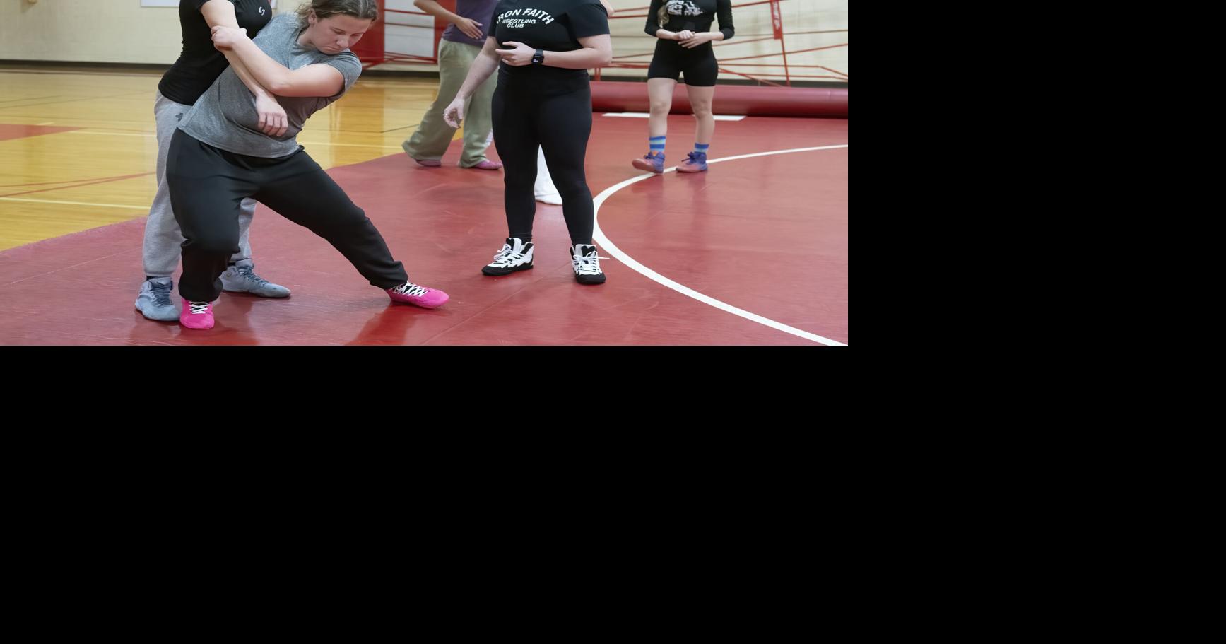 Narragansett hosts girls wrestling clinic as interest in sport continues to grow