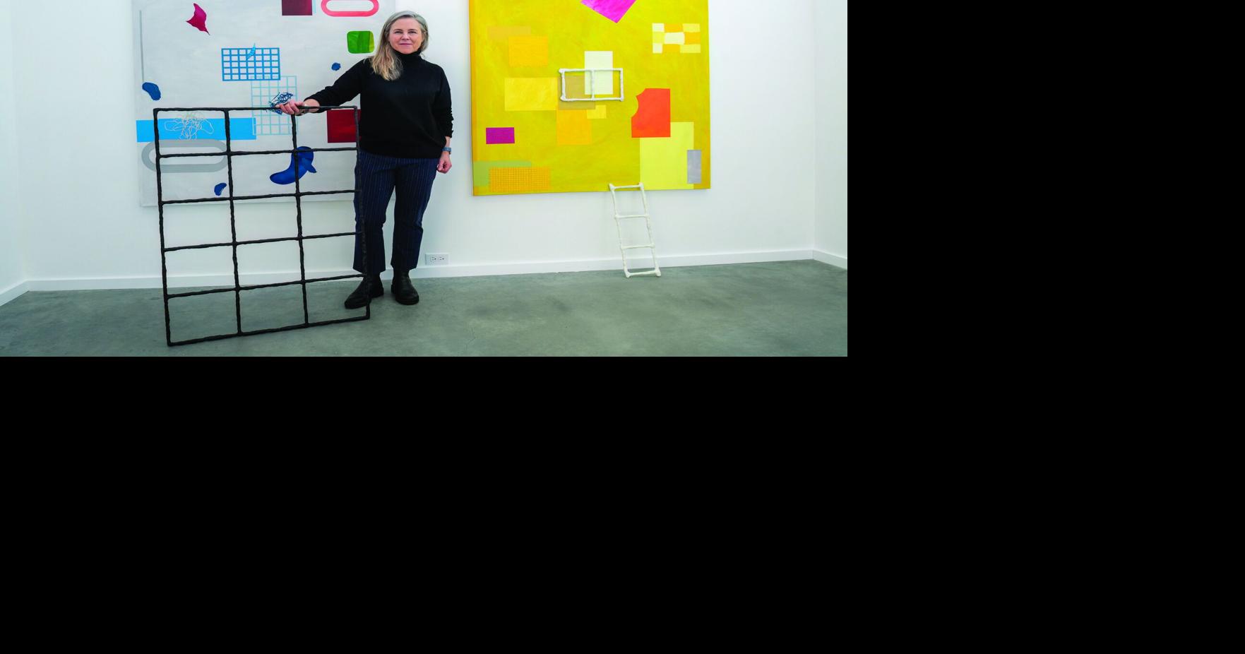 Local artist explores the structure behind the abstract