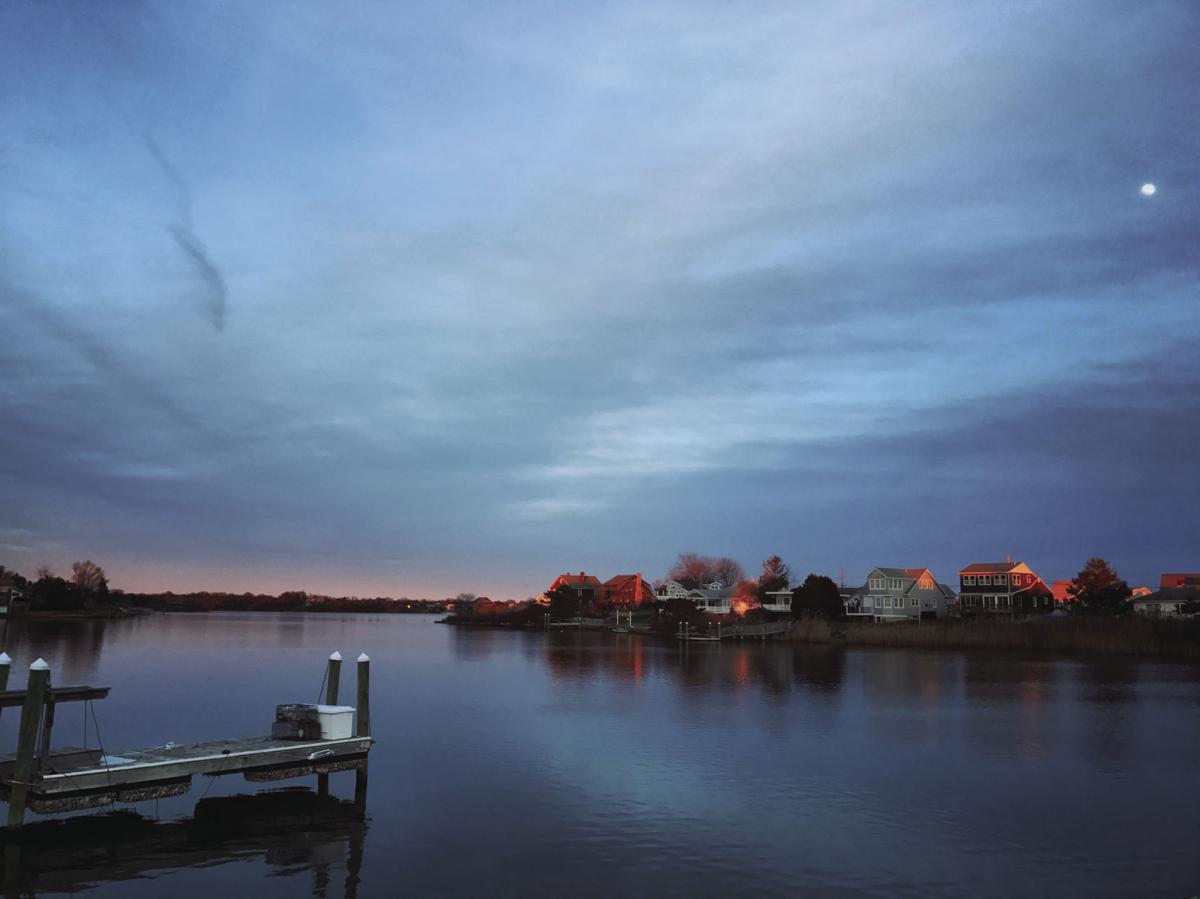 ‘Sunset over Potter Pond’
