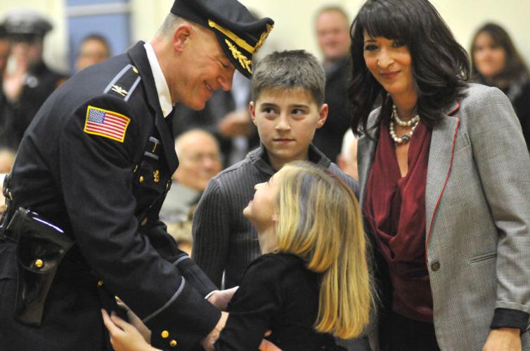 Brown sworn in as EG's new police chief | East Greenwich ...