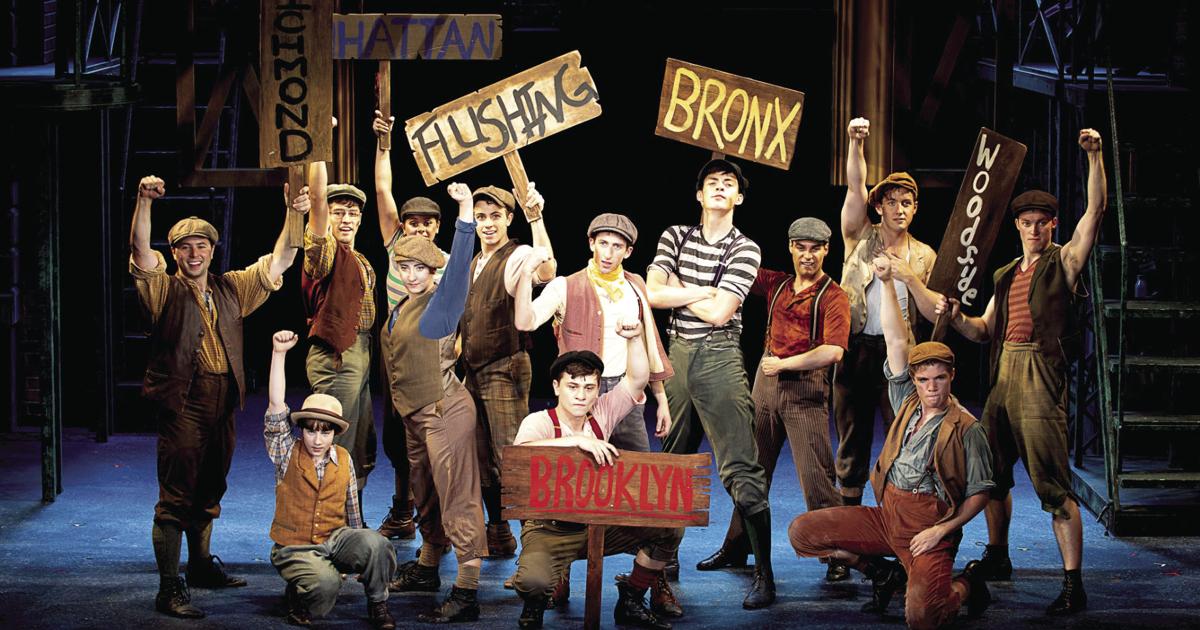 Strike A Pose Theatre By The Sea Delivers The Fun With Newsies Arts Living Independentri Com Strike A Pose Theatre By The Sea Delivers The Fun With Newsies Arts Living Independentri Com