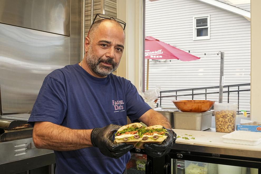 Falafel Dave’s opens in Wakefield in honor of local cuisine legend