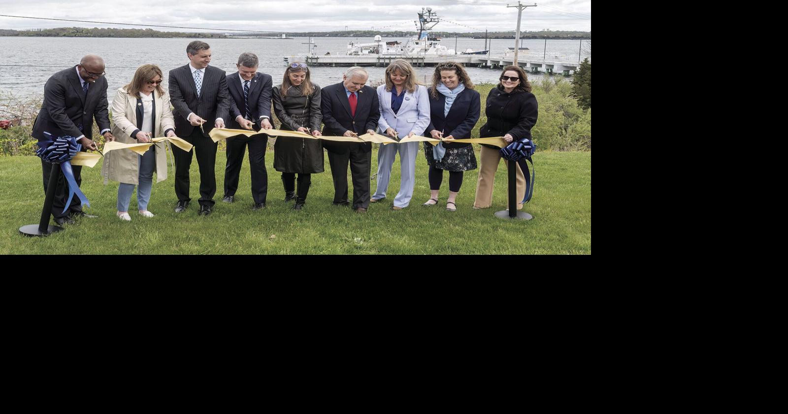 State officials cut ribbon on Narragansett Bay Campus Pier | News ...