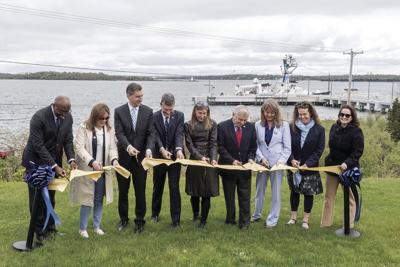 State officials cut ribbon on Narragansett Bay Campus Pier | News ...