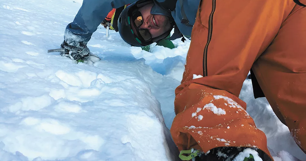 Spokanites skiing couloirs in the Sawtooths | Snowlander