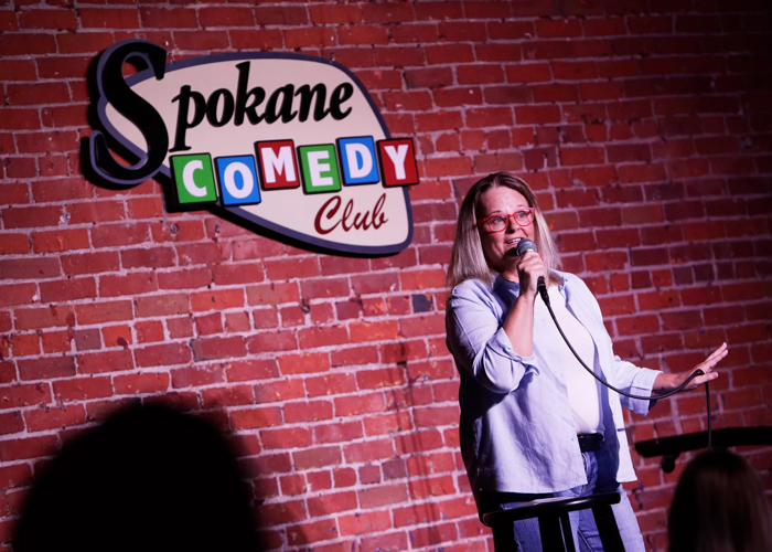 Local comics hone jokes for a live audience at Spokane Comedy Club's