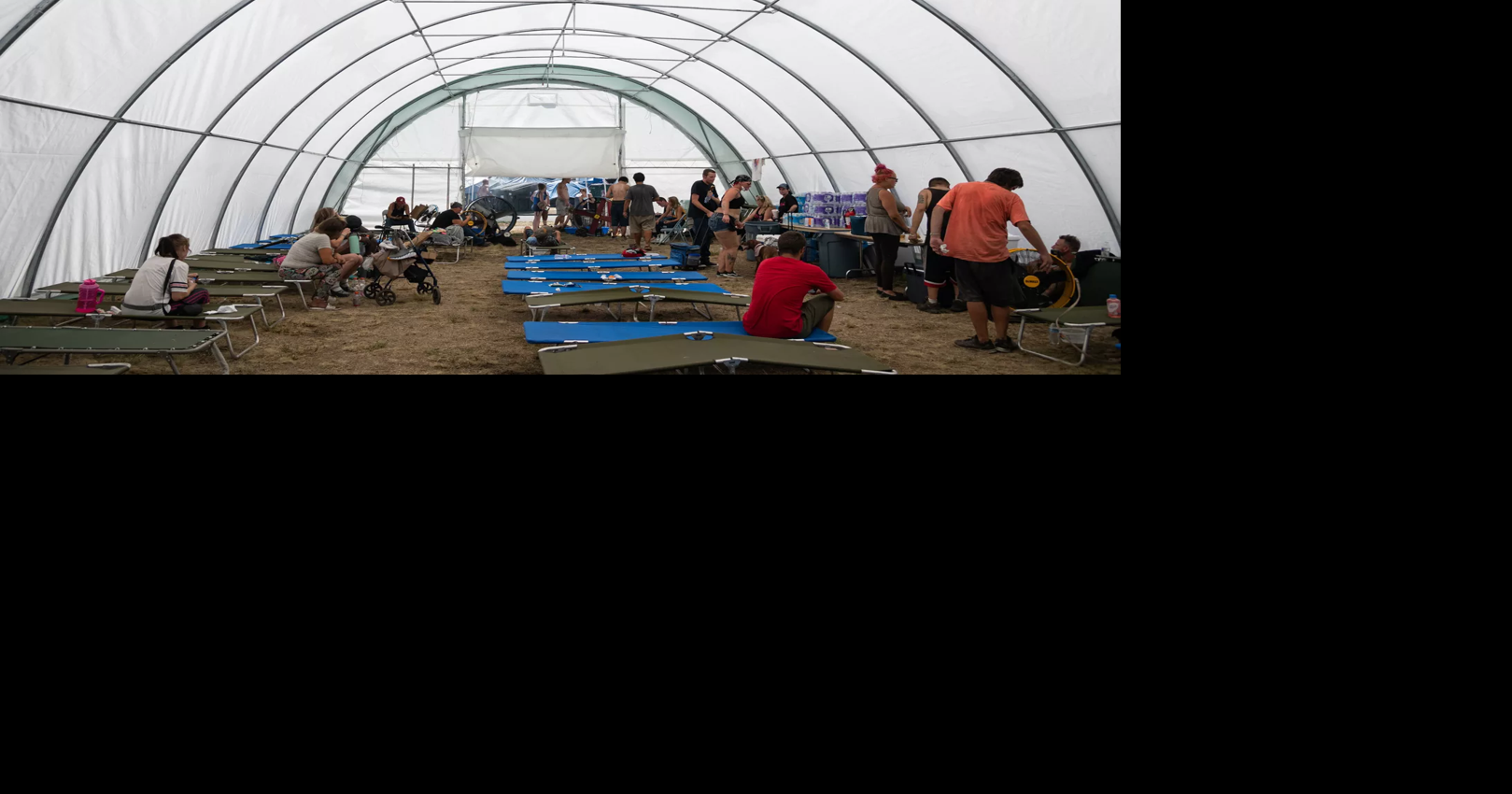 During a week of brutal heat, community volunteers came together to ...