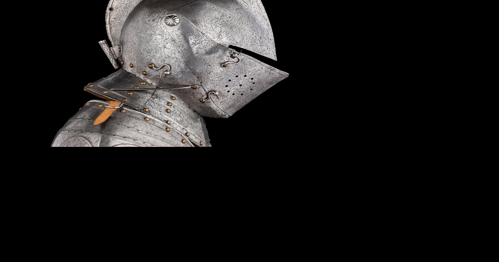 The MAC shows a collection of armor and weaponry used by medieval European knights in its second collaboration with Italian museum