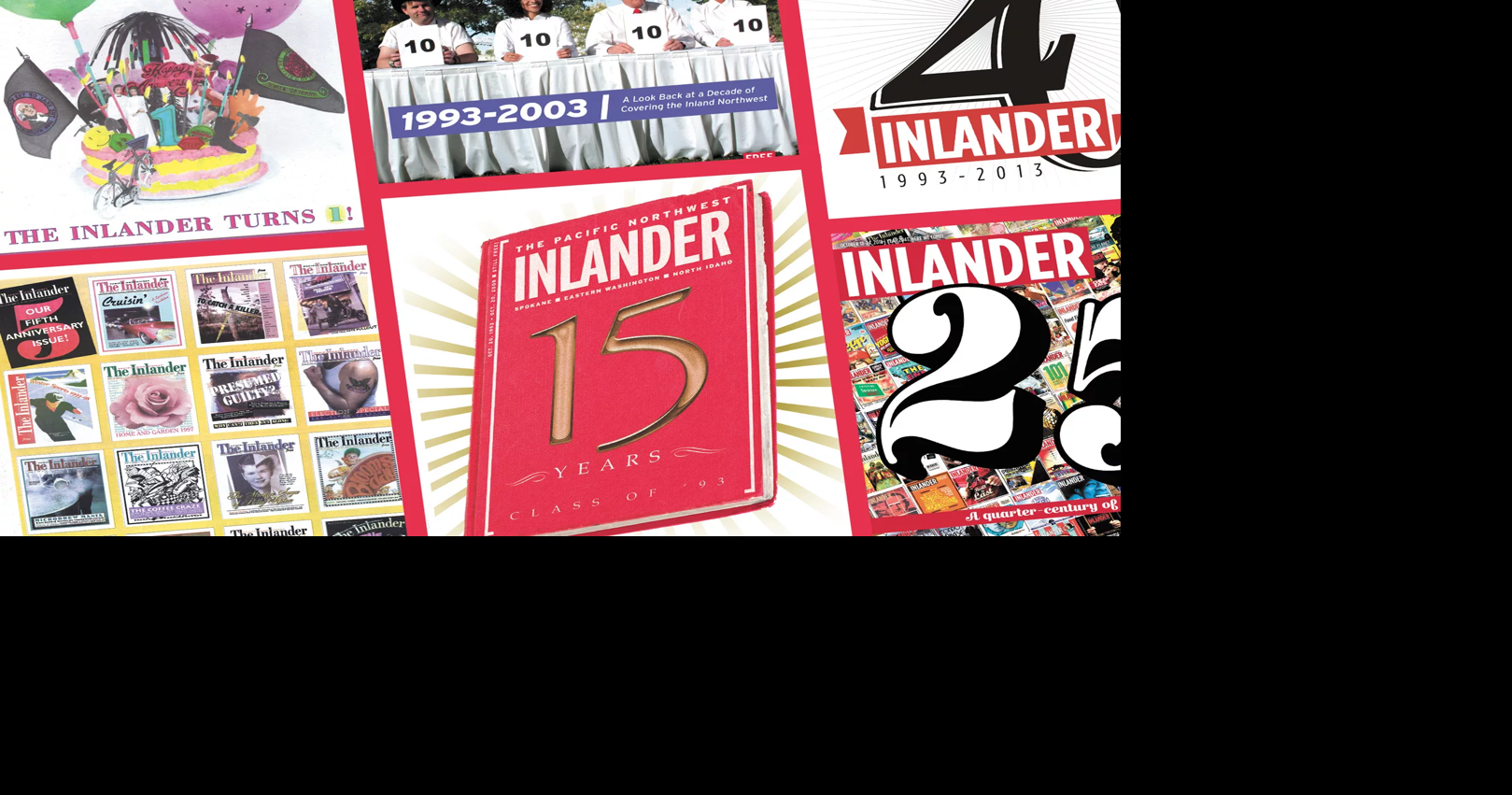 Remembering what we were thinking here at the Inlander as the birthdays ...