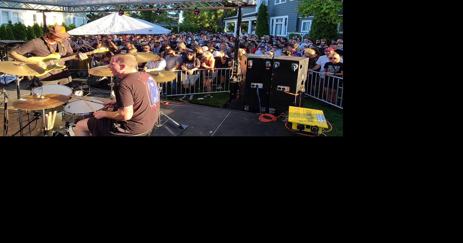 Levi Steverding continues the summer tradition of hosting local summer music festival Cannonball in his backyard