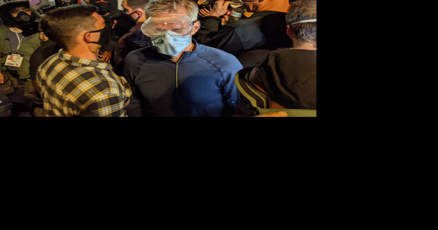 Federal officers hit Portland mayor with tear gas | News | inlander.com