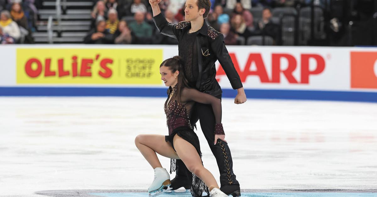 Ice dancing team Christina Carreira and Anthony Ponomarenko reflect on their first Olympic experience before skating into Spokane for the Stars on Ice tour
