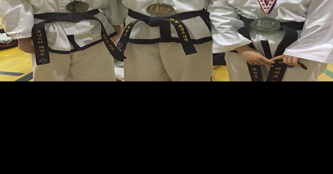 Gold medals for Oakville's Morningstar black belts