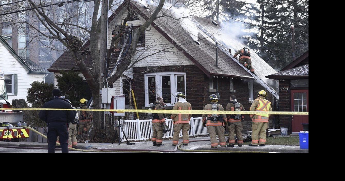 House fire in Burlington seeing large response from firefighters with