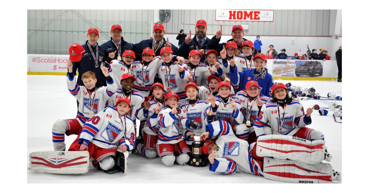 Oakville Rangers win OMHA atom AE championship