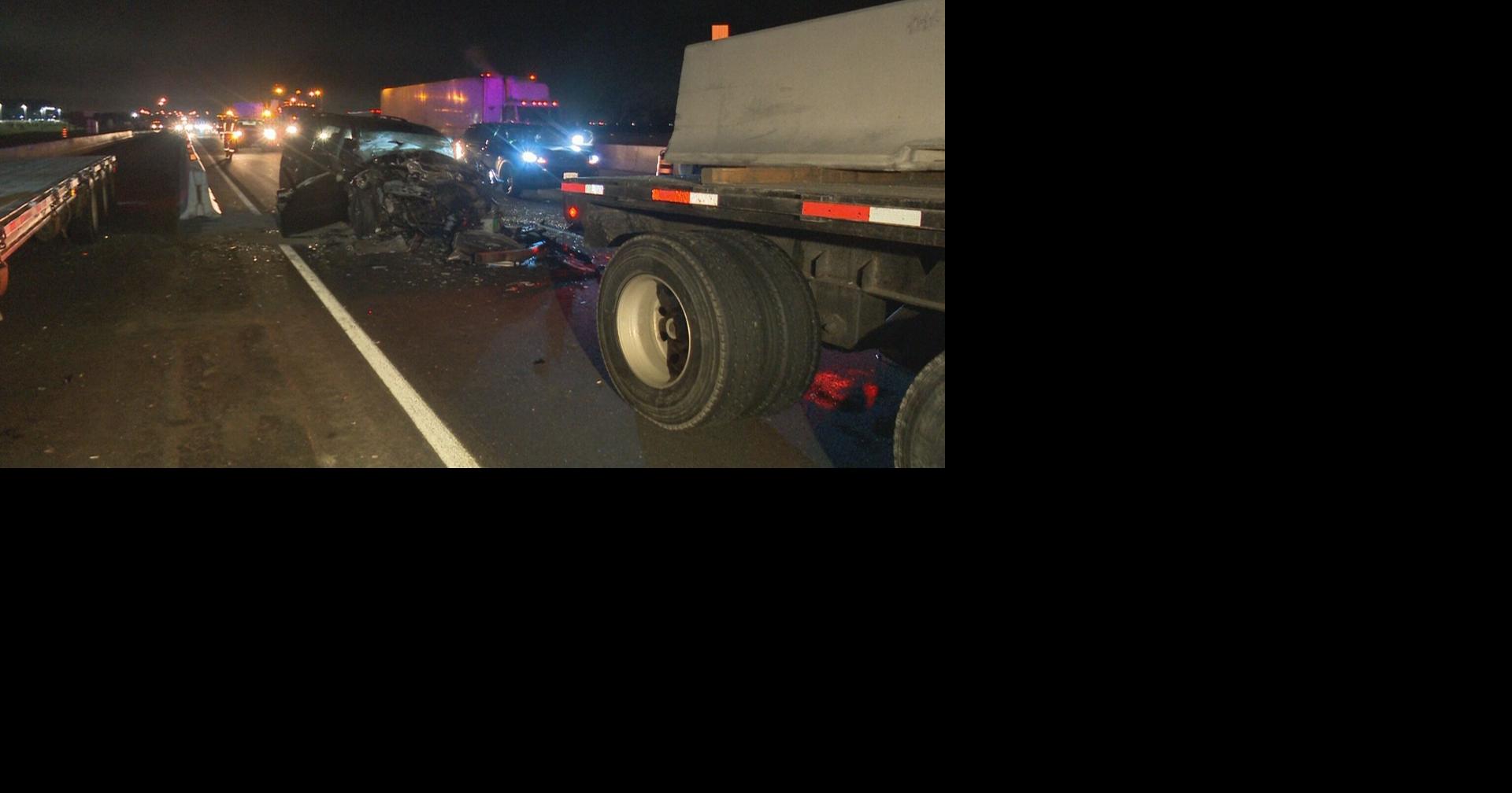 Hwy. 401 crash in Milton leaves two people with serious injuries