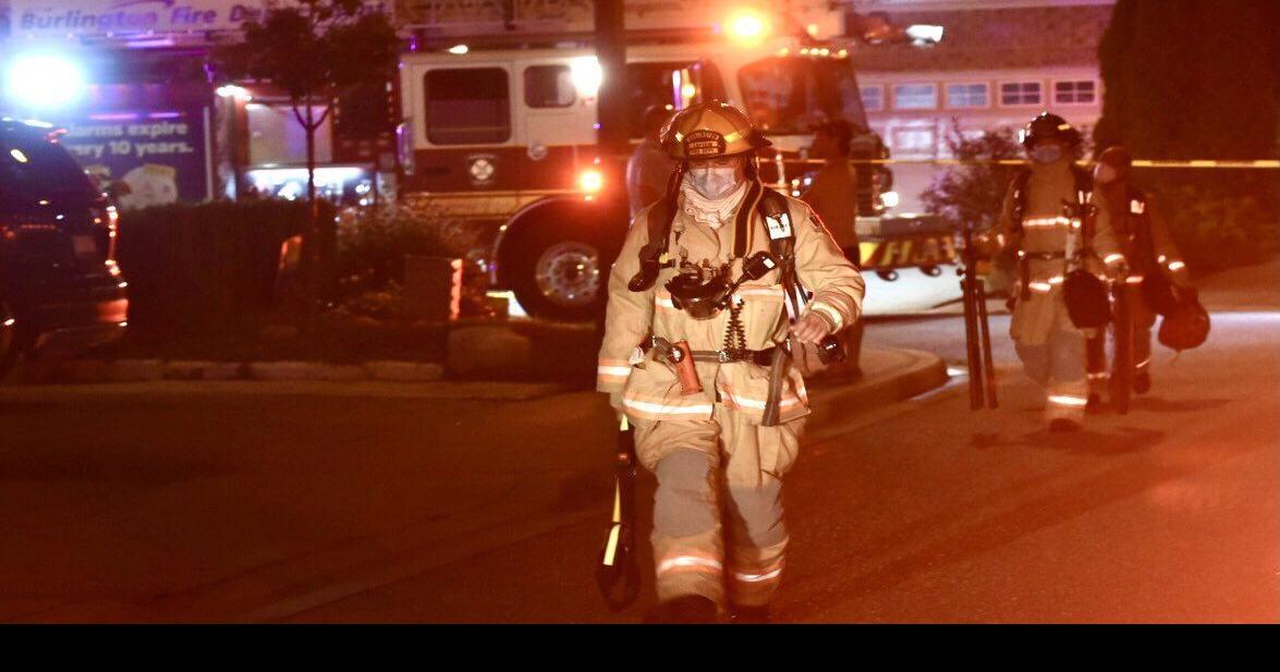 House fire in Burlington leaving firefighters with safety concerns for